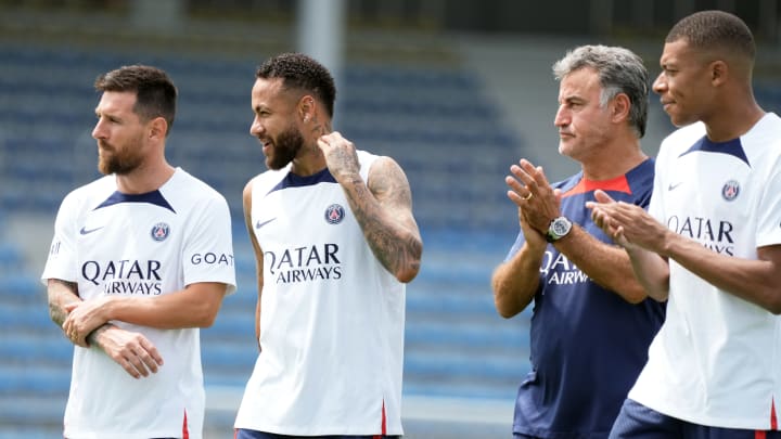 Messi, Galtier, Paris Saint-Germain