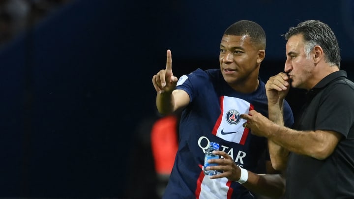Christophe Galtier, Kylian Mbappé, Paris Saint-Germain