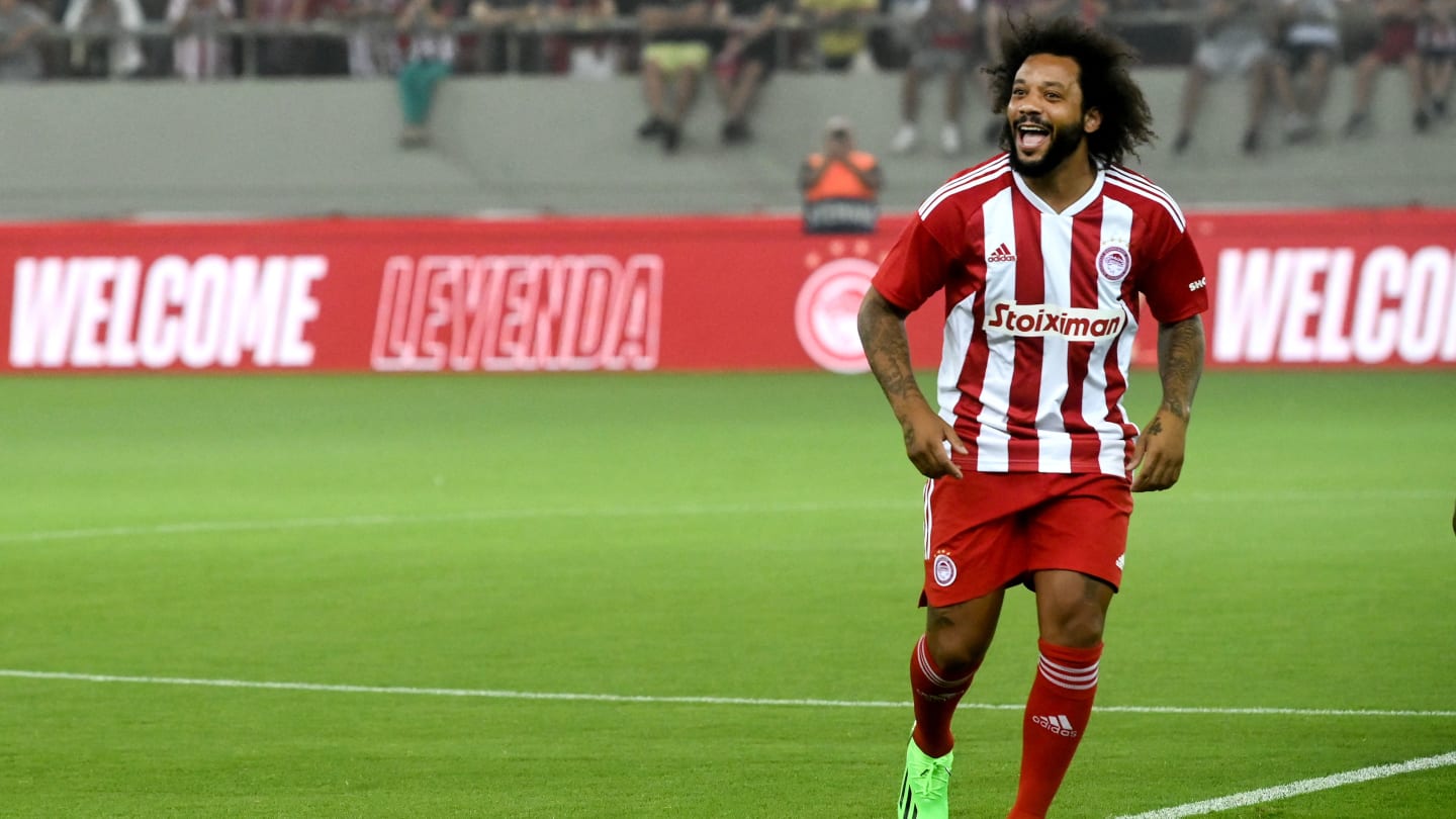 Marcelo, Real Madrid, Olympiakos