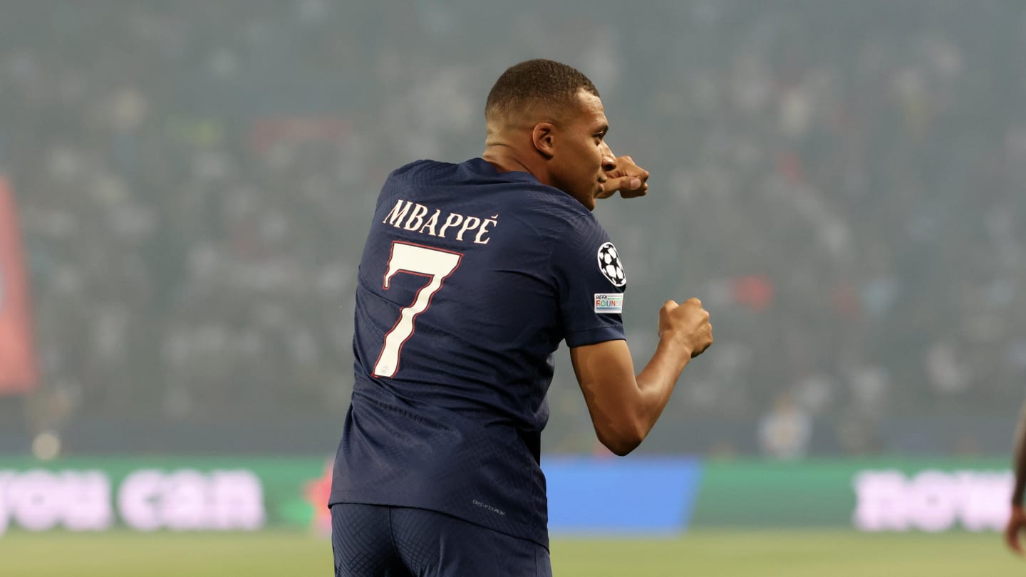 Kylian Mbappé, Lionel Messi, Paris Saint-Germain, Ligue des Champions 