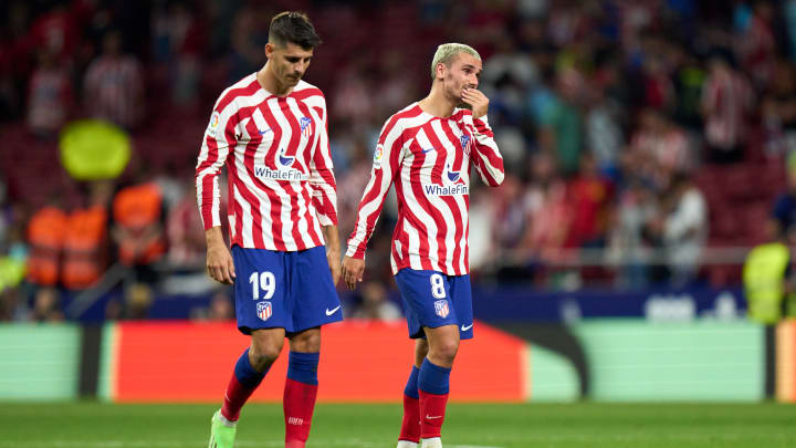 Alvaro Morata, Antoine Griezmann, Atlético Madrid 