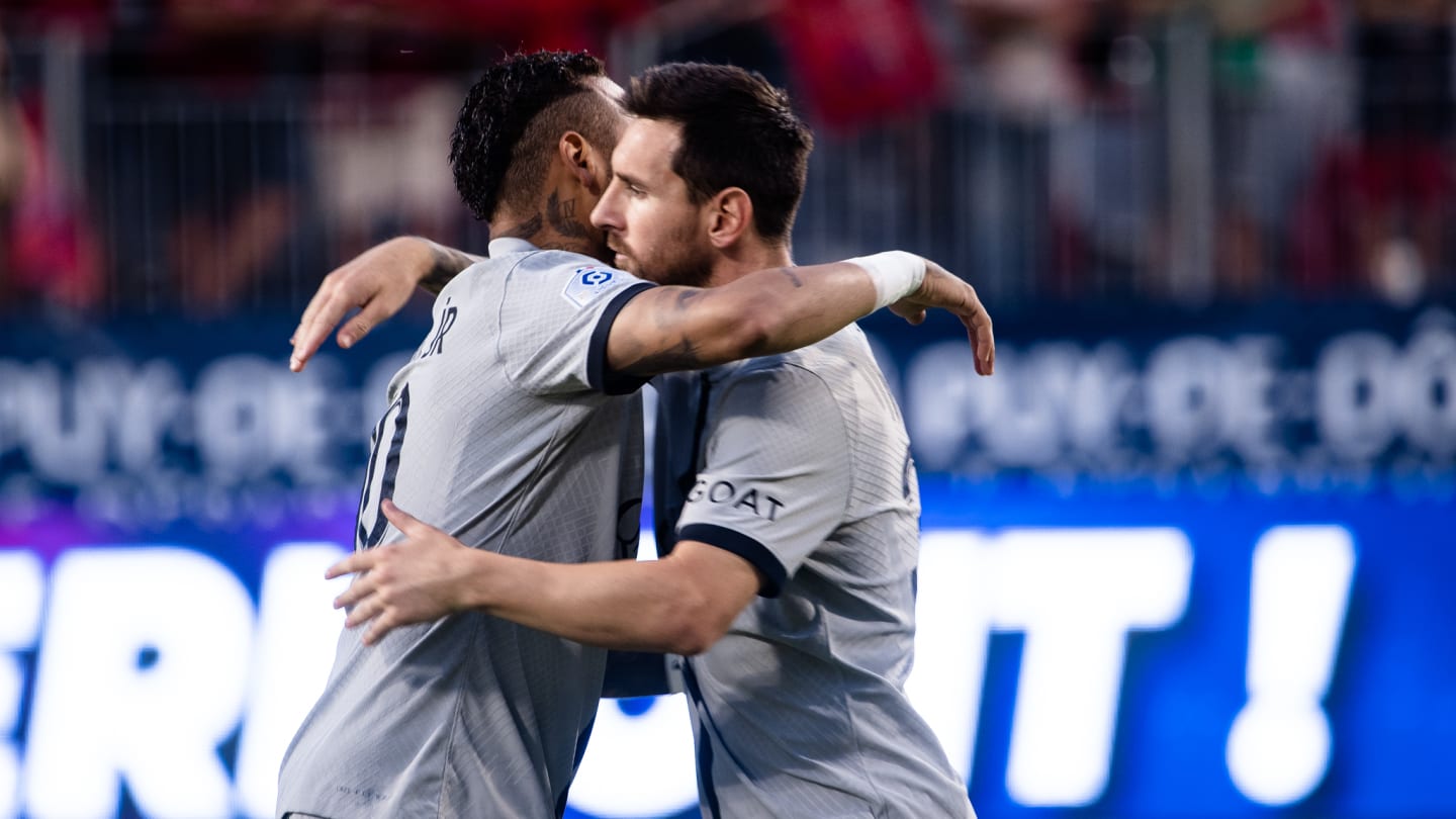 Leo Messi, Neymar, Paris Saint Germain 