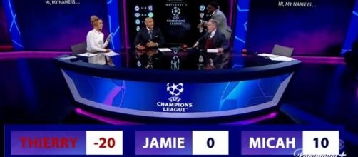 Henry agacé par les questions données sur le plateau de CBS Sports. 