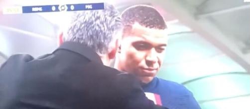 Mbappé et Galtier pas sur la même longueur d'onde ce samedi à Reims. 