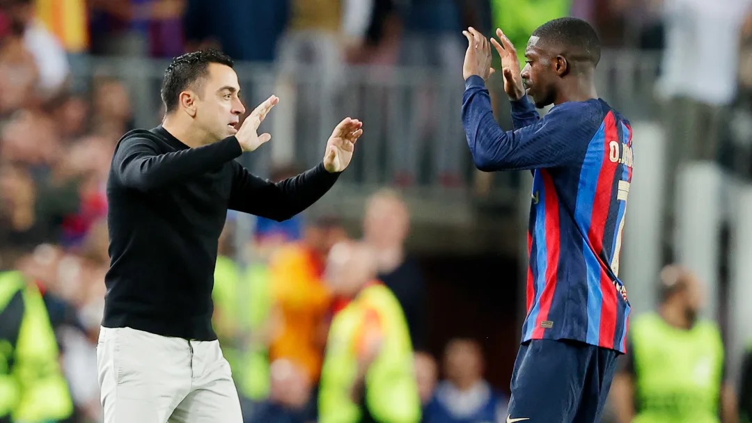 FC Barcelone : Xavi encense Ousmane Dembélé