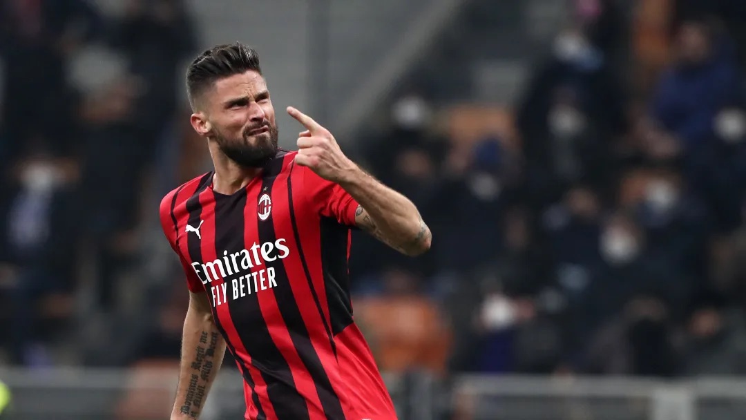 L'AC Milan va prolonger d'une saison Olivier Giroud