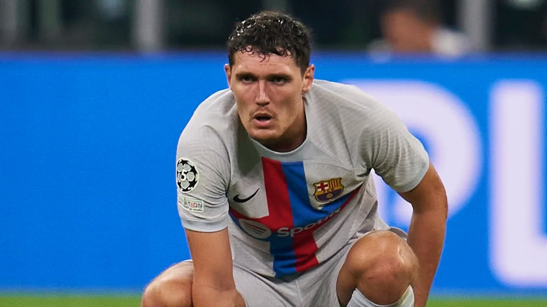 Le FC Barcelone perd Andreas Christensen sur blessure