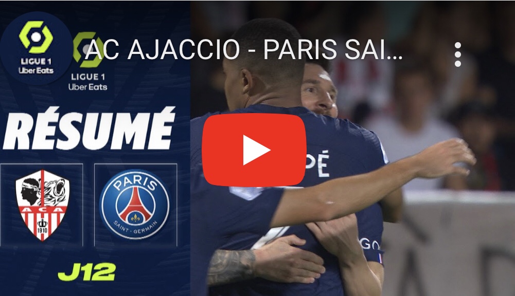Ajaccio - Paris Saint-Germain 0-3