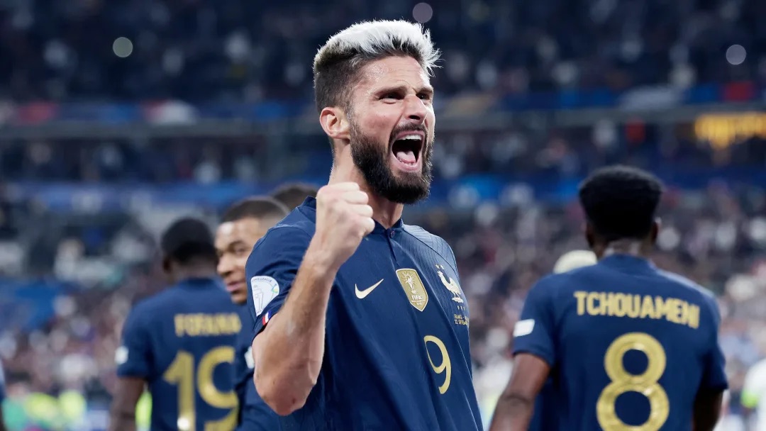 Olivier Giroud bat un nouveau record à quelques semaines de la Coupe du monde