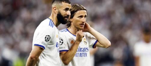 Luka Modric encense Karim Benzema 