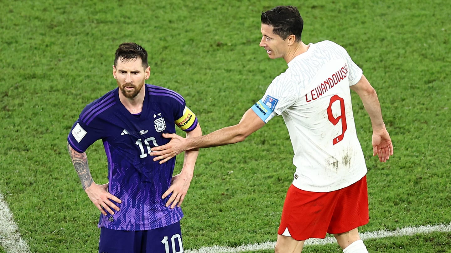 Lionel Messi a ignoré Robert Lewandowski lors de Argentine - Pologne