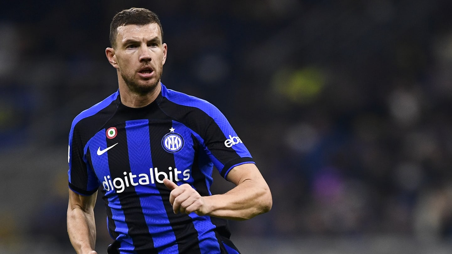 Le but d'Edin Dzeko lors d'AC Milan