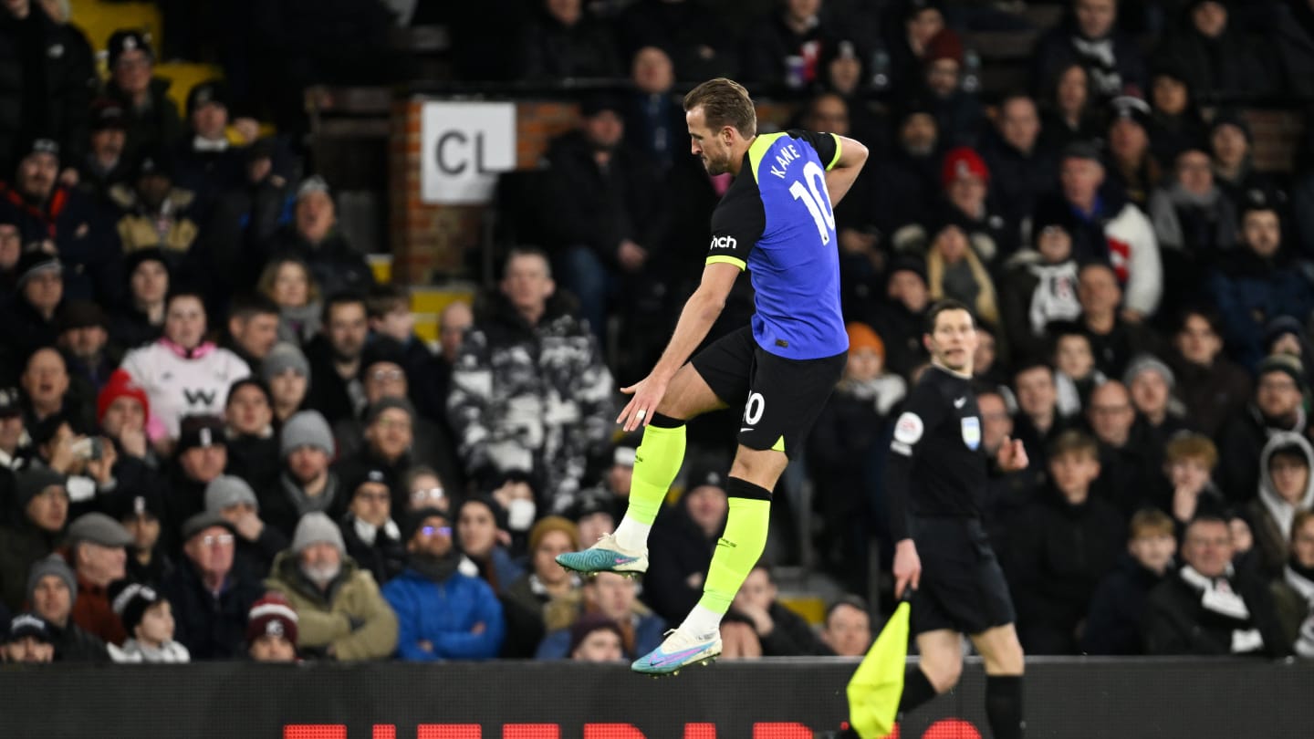 Les temps forts de Fulham - Tottenham (0-1), avec la courte victoire des Spurs d'Harry Kane