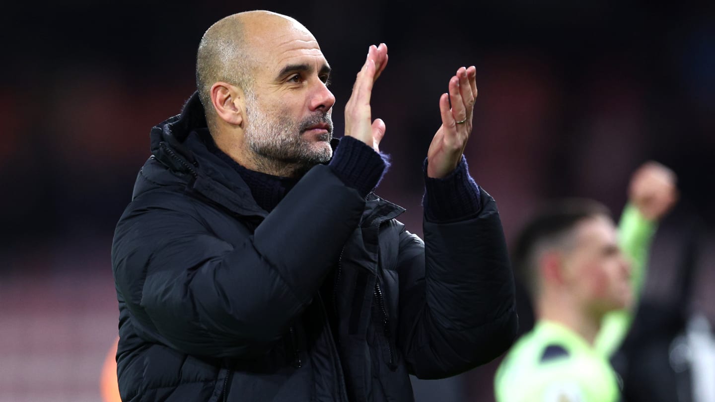 Pep Guardiola satisfait de l'attitude de ses joueurs face à Bournemouth et envoie un message aux supporters