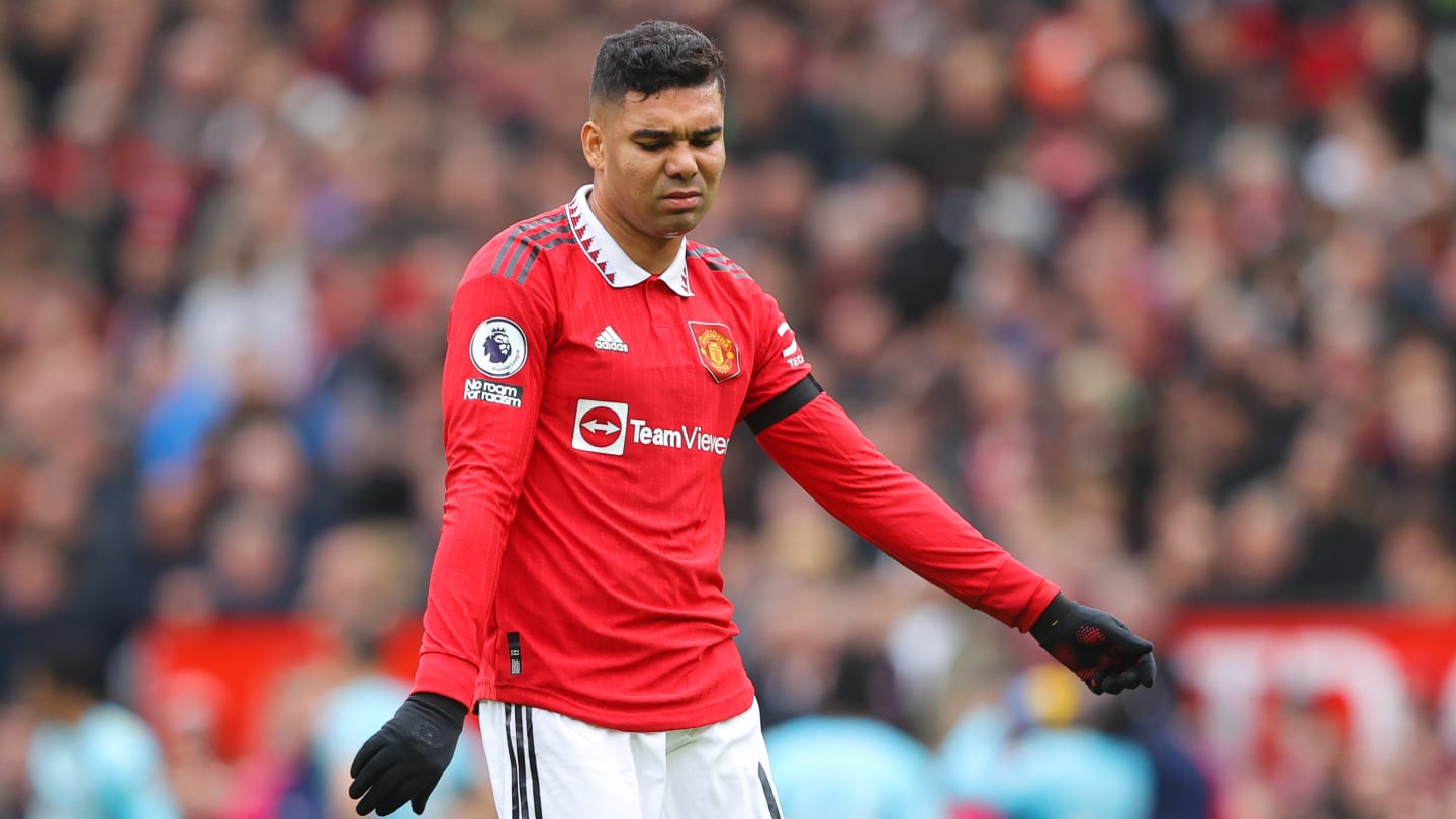 Combien de matchs Casemiro va manquer avec Manchester United ?