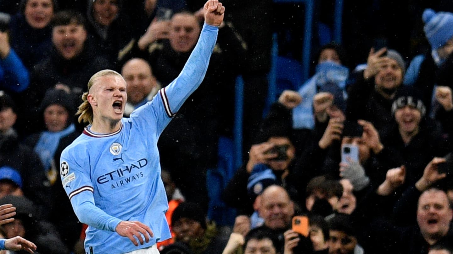 Le triplé d'Erling Haaland à la mi-temps face au RB Leipzig enflamme Twitter