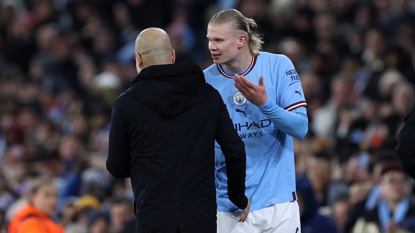 Pep Guardiola dévoile les raisons de la sortie de Erling Haaland après son quintuplé contre Leipzig