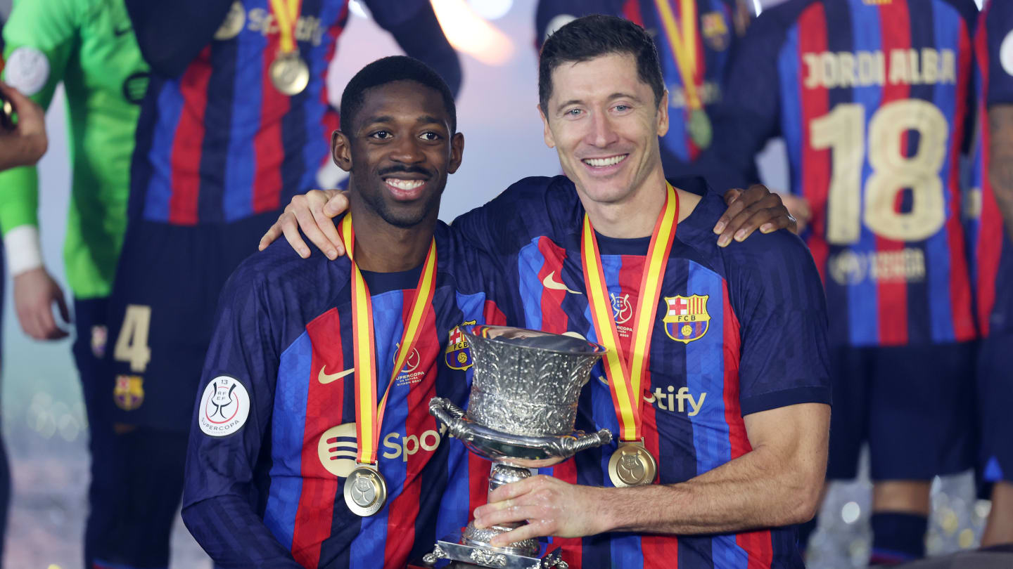 FC Barcelone : Le joli compliment de Robert Lewandowski à Ousmane Dembélé
