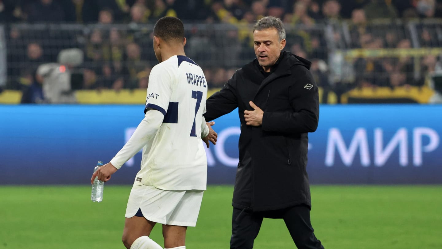 PSG, Mbappé, Enrique, blague