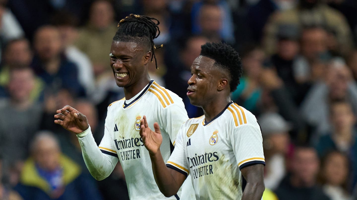 Eduardo Camavinga, real madrid, Vinicius Jr