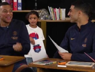 Fans, Hakimi, Mbappé