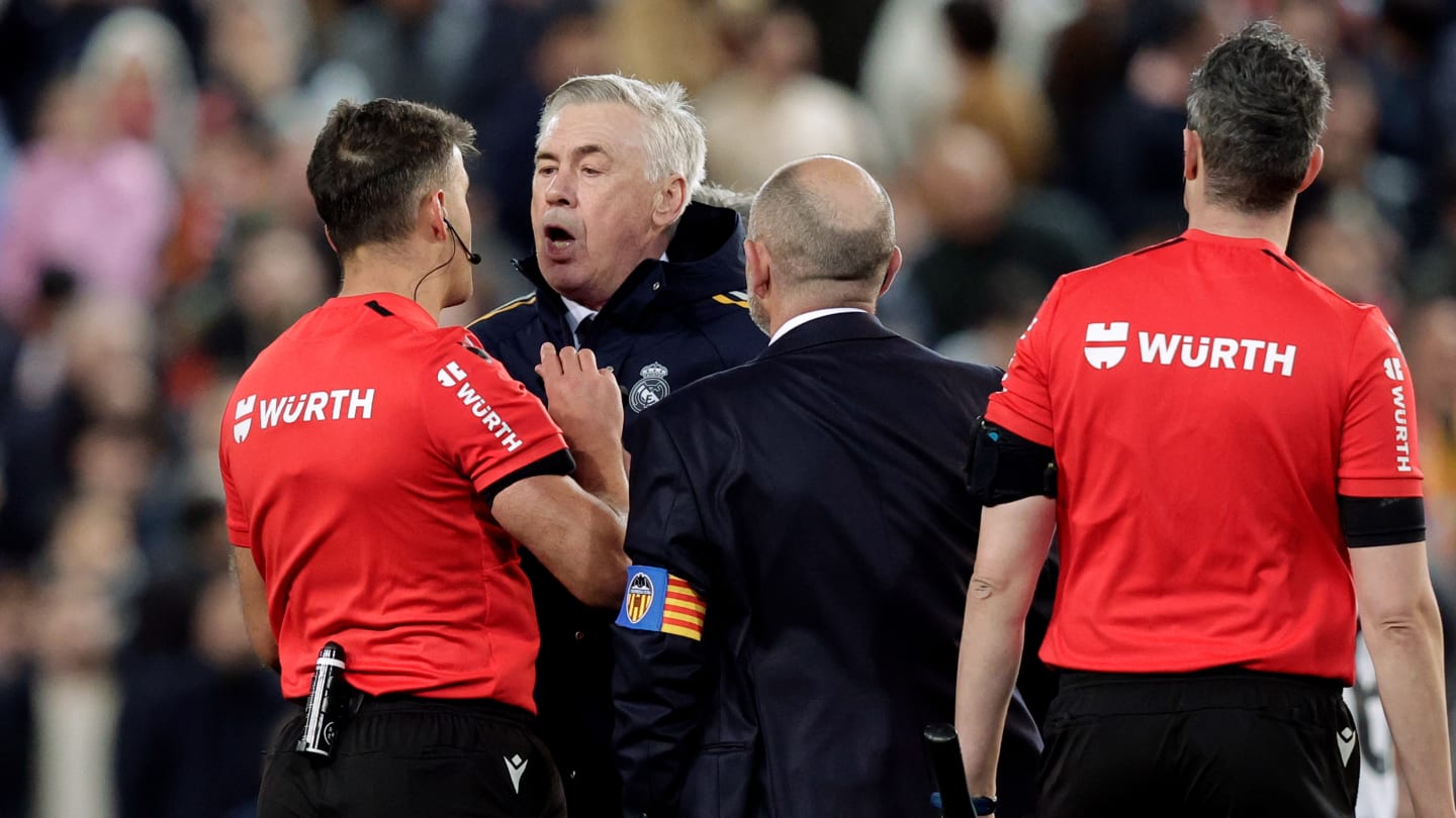 Real Madrid, FC Valence, Carlo Ancelotti, 