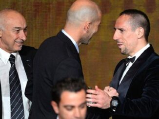 BAYERN MUNICH, Franck Ribéry et Zinedine Zidane