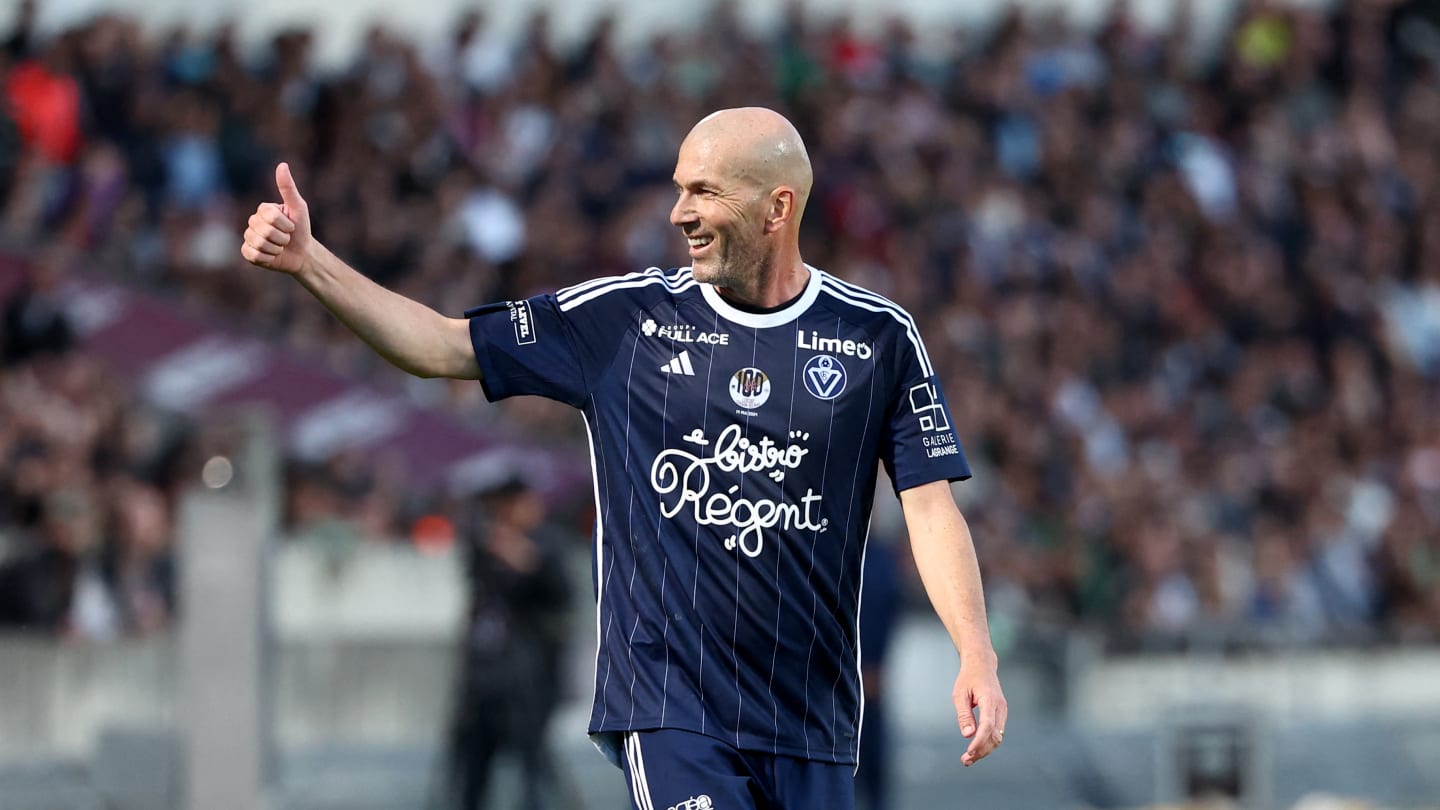 variété club de France, vidéo, Zinedine Zidane