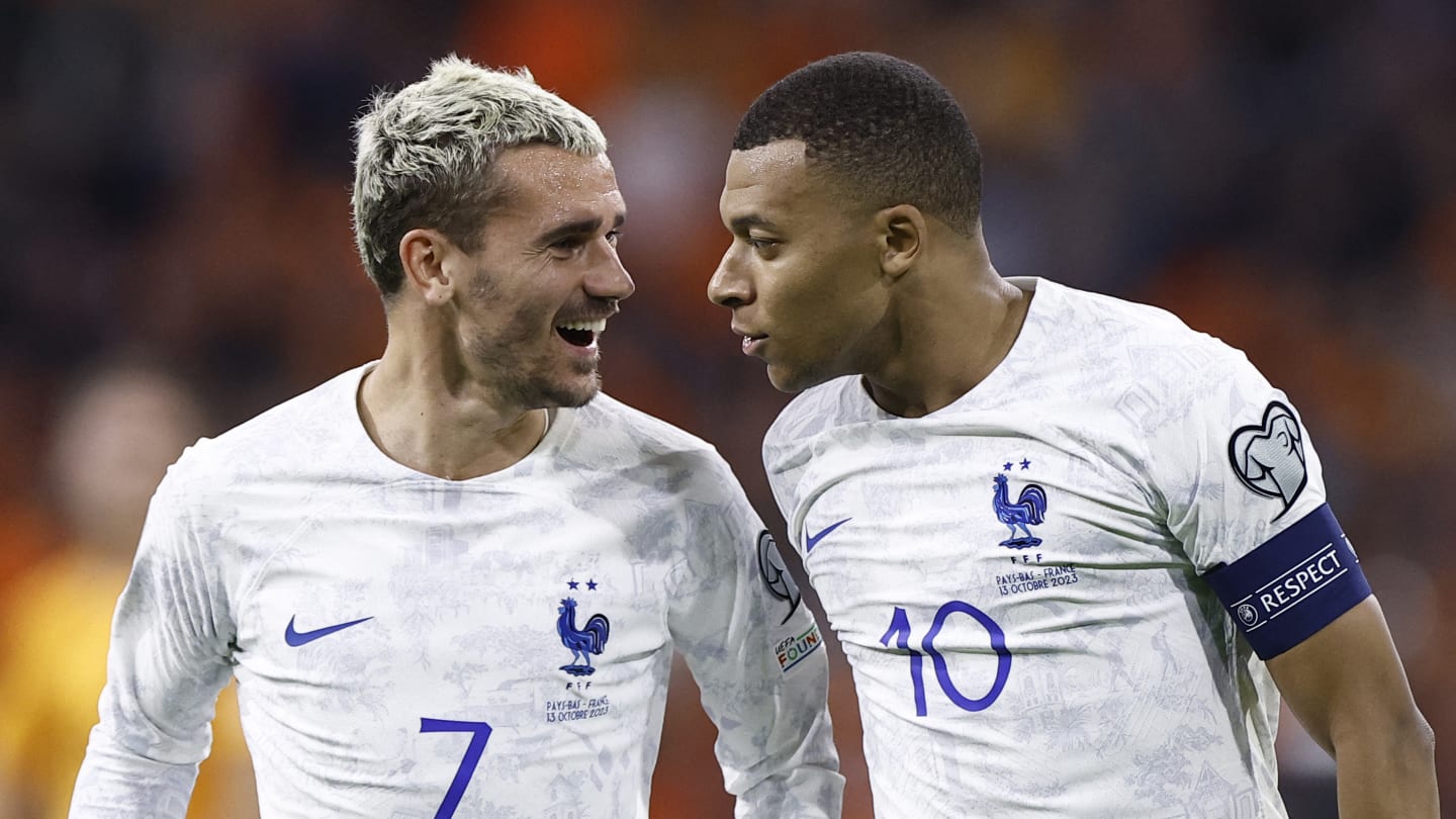 La relation entre Griezmann et Mbappé