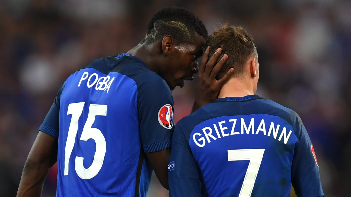 Griezmann pense à Pogba