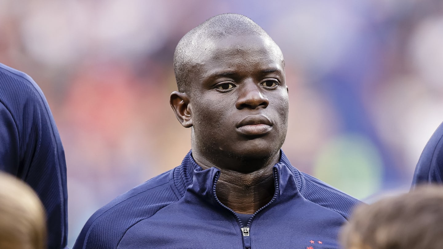 Le numéro de Kanté en Equipe de France