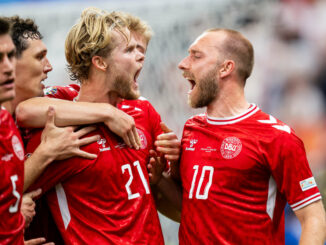Le but de Morten Hjulmand