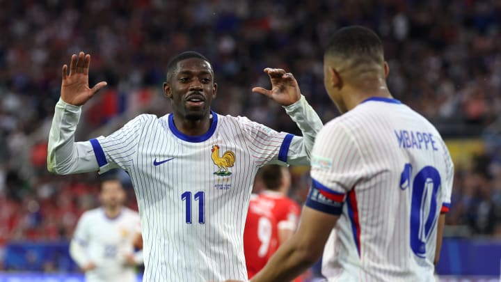 Euro Equipe de France , Mbappé, Dembélé