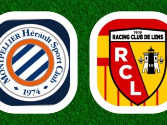Logos Montpellier et Racing Club de Lens.