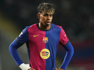 Joueur de football en maillot du Barça.