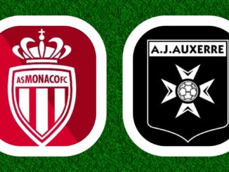 Logos des équipes AS Monaco et AJ Auxerre