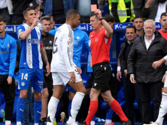 Kylian Mbappé carton rouge