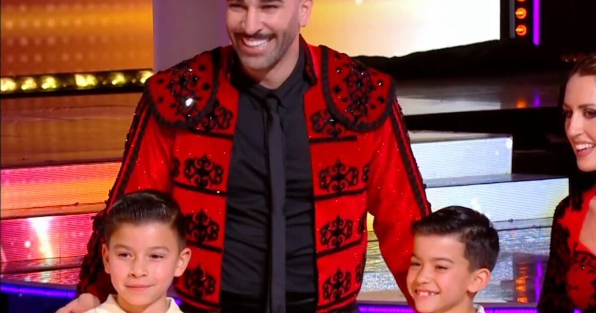adil rami, adil rami avec ses jumeaux
