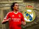Joueur Benfica avec logo Real Madrid.