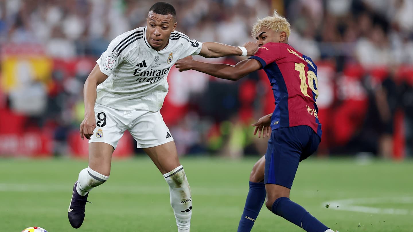 Kylian Mbappé et Lamine Yamal
