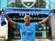 Supporter du Sydney FC devant le stade.