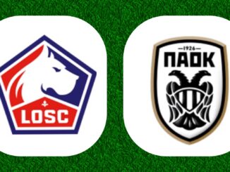 Logos de clubs de football LOSC et PAOK.