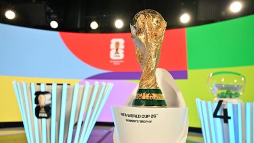 Trophée de la Coupe du Monde FIFA 2026.