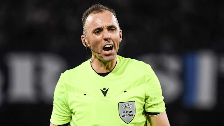 l'arbitre João Pinheiro pour le choc OM vs Union Saint-Gilloise