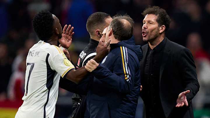 vinicius et simeone tensions en supercoupe