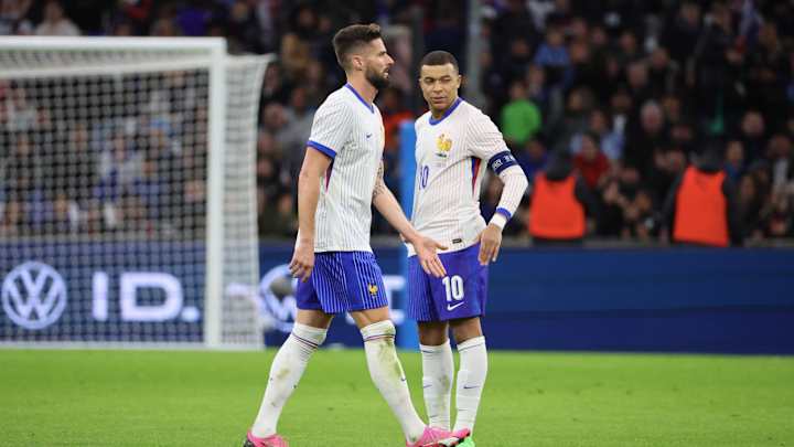 Mbappé taquine le record de Giroud chez les Bleus