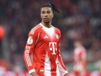Footballeur en maillot rouge du Bayern