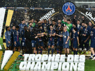 PSG célèbre le Trophée des Champions