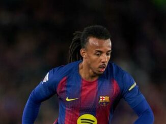 Footballeur du FC Barcelone en action