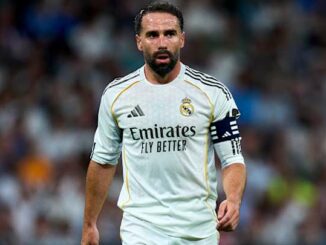 Footballeur du Real Madrid sur le terrain